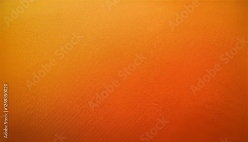 solid orange gradation with clear yellow tone color paint on environmental friendly cardboard box blank paper texture background with space minimal style