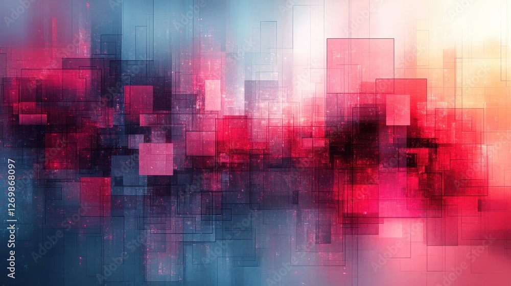 Abstract Colorful Background with Geometric Shapes and Gradients Abstract Colorful Background with Geometric Shapes and Gradients