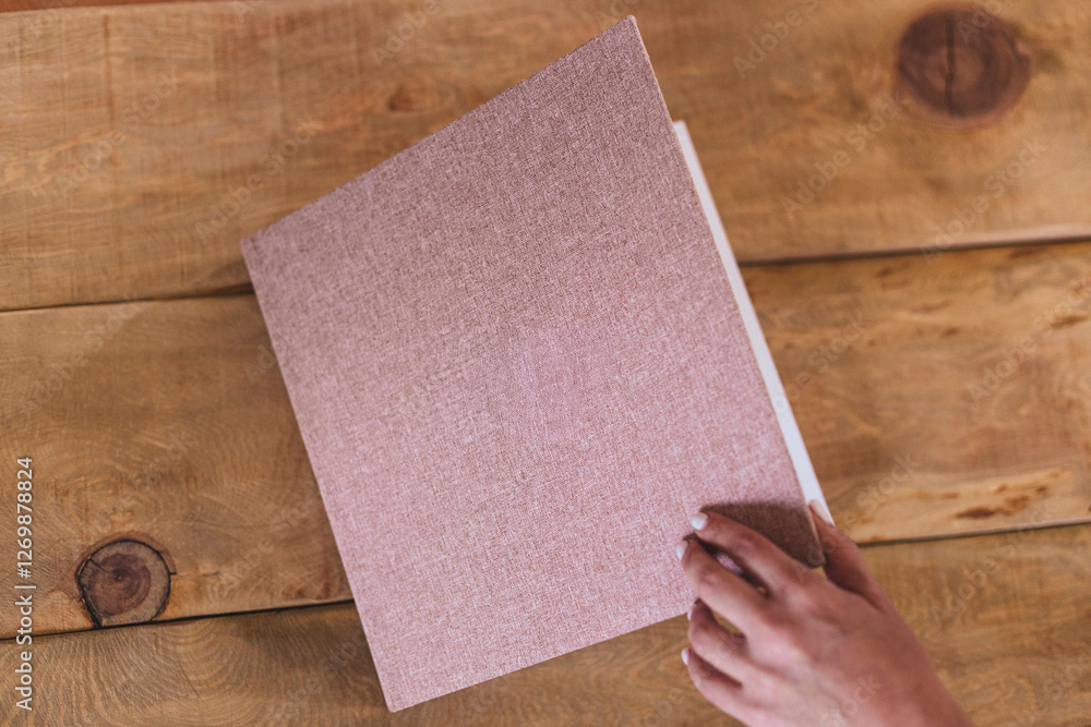 Fototapeta premium Blank Cover of a Book 