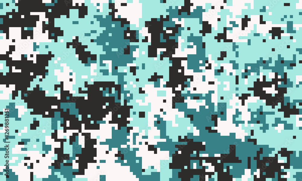 Fototapeta premium Paint oriental mesh banner. Horizontal brick simplicity background. Sketch print harmony border.