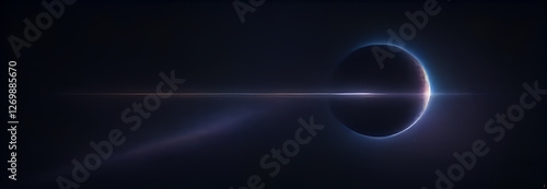 illustrazione sfondo con elementi astratti e motivi geometrici a tema surreale