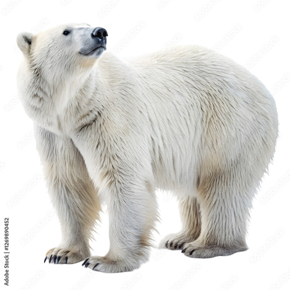 Fototapeta premium Adorable bear isolated