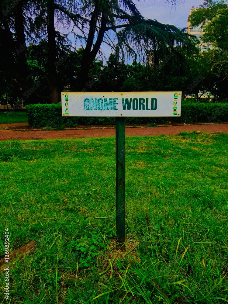 Obraz premium Gnome world