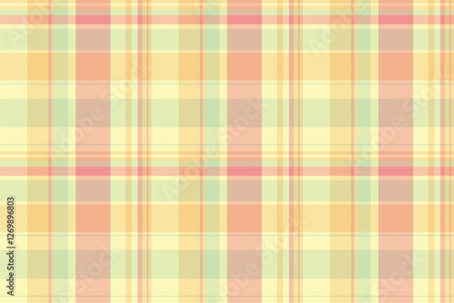 Oktoberfest pattern check plaid, christmas ornament seamless background texture. Diamond fabric vector textile tartan in light and yellow colors.