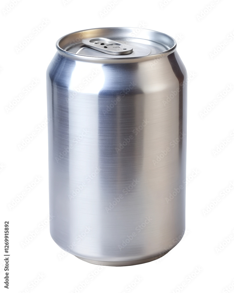 tin can on white background tin can on white background