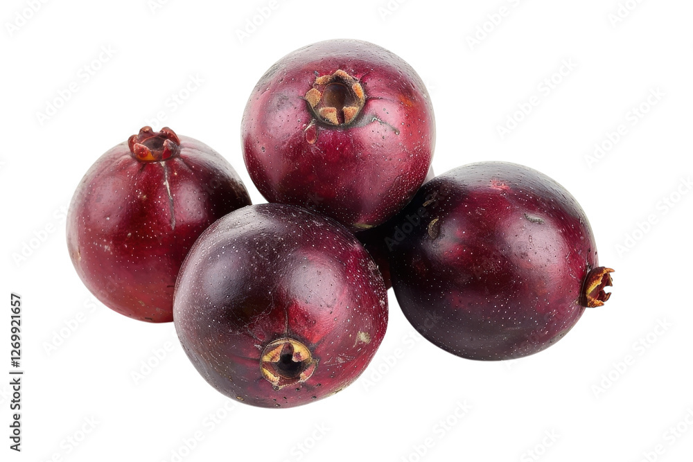 Fresh and vibrant red fruits stacked elegantly on a light background, capturing nature's bounty isolated on transparent background Fresh and vibrant red fruits stacked elegantly on a light background, capturing nature's bounty isolated on transparent background