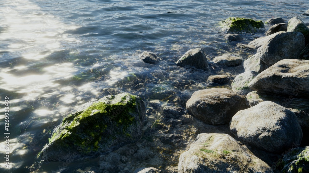Coastal Rocks and Water: A Stunning Seascape Coastal Rocks and Water: A Stunning Seascape