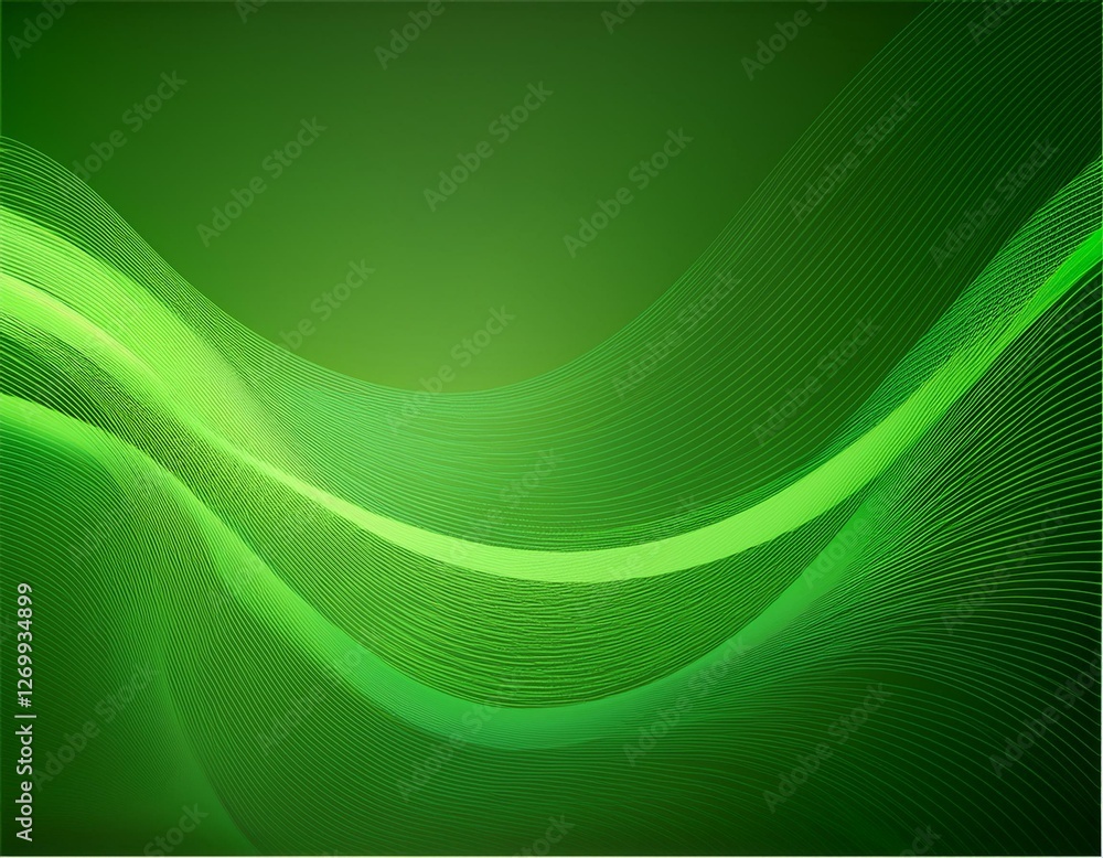 abstract smooth green flow background illustration abstract smooth green flow background illustration