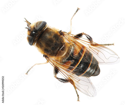 Принти на полотні Horse flies insect isolated on white
