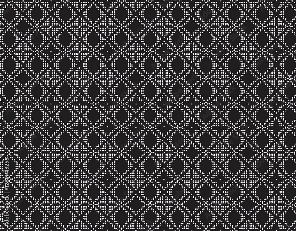 simple geometric seamless pattern with small square shapes lines diamonds black and white pixel art texture abstract monochrome background stylish repeating dark design for decor textile simple geometric seamless pattern with small square shapes lines diamonds black and white pixel art texture abstract monochrome background stylish repeating dark design for decor textile