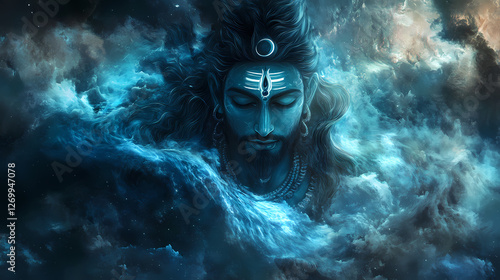 ethereal sacred lord shiva