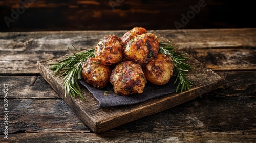 Wallpaper Mural Roasted Potatoes with Rosemary: A Rustic Culinary Delight Torontodigital.ca