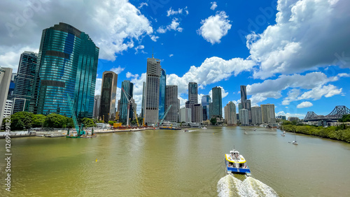 Brisbane city in Queensland, Australia