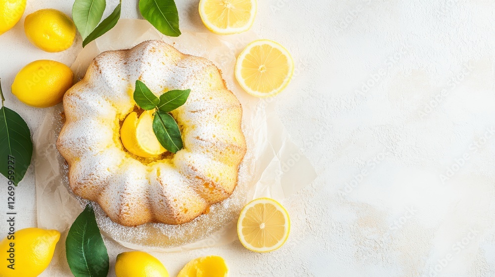Lemon Cake Delight: A Sweet Treat with Fresh Lemons Lemon Cake Delight: A Sweet Treat with Fresh Lemons