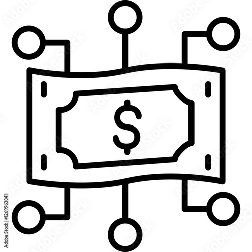 Digital Money Icon
