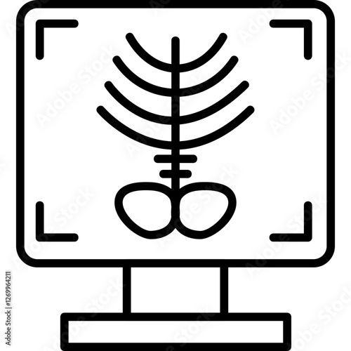 X-ray Bone Icon