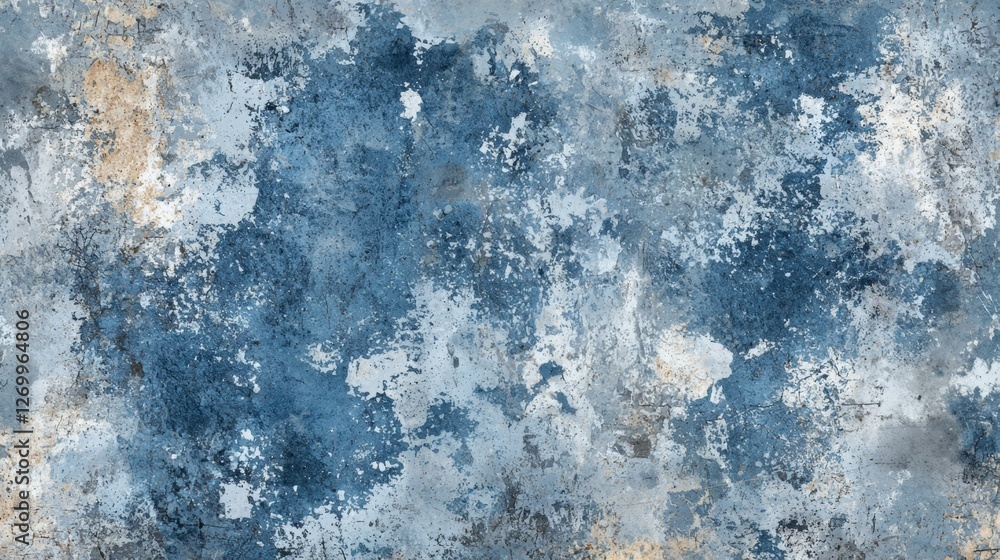 Fototapeta premium Blue grunge background texture
