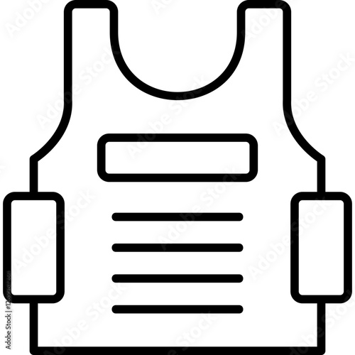 Bulletproof Vest Icon
