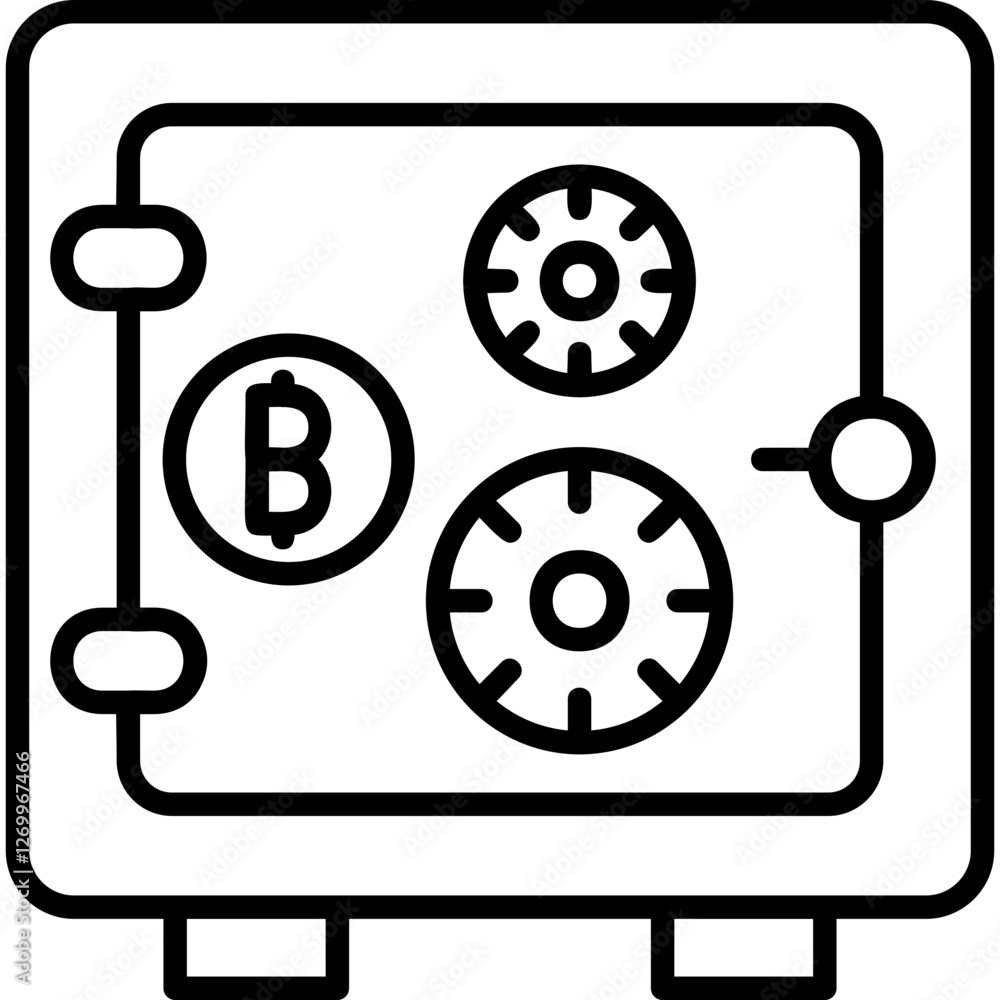 Obraz premium Locker Icon