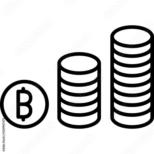 Bitcoins Icon