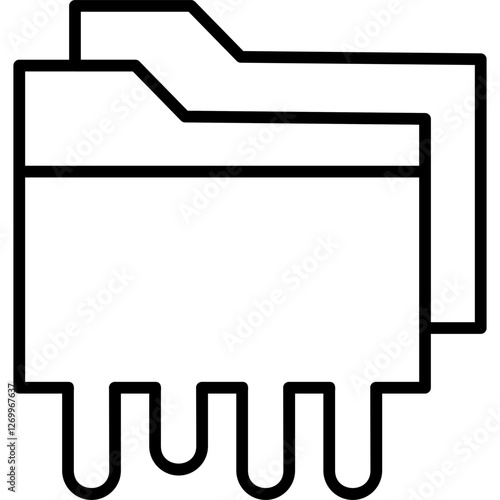 Data Leak Icon