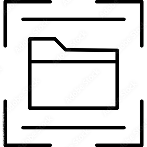 Folder Scanner Icon