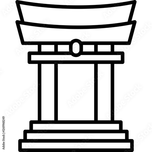 Torii Gate Icon