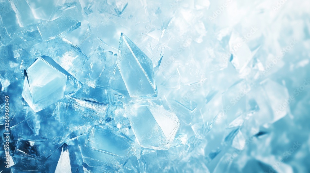 A close-up view of sparkling ice crystals showcasing their intricate shapes and shimmering surfaces, creating a cool and refreshing ambiance. A close-up view of sparkling ice crystals showcasing their intricate shapes and shimmering surfaces, creating a cool and refreshing ambiance.