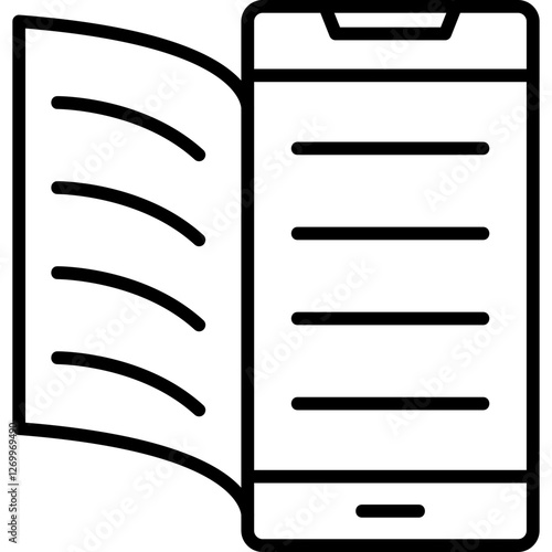 Digital Book Icon