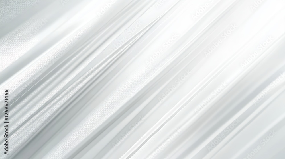 Fototapeta premium A dynamic abstract background featuring flowing white and light gray lines that create a sense of movement and serenity.