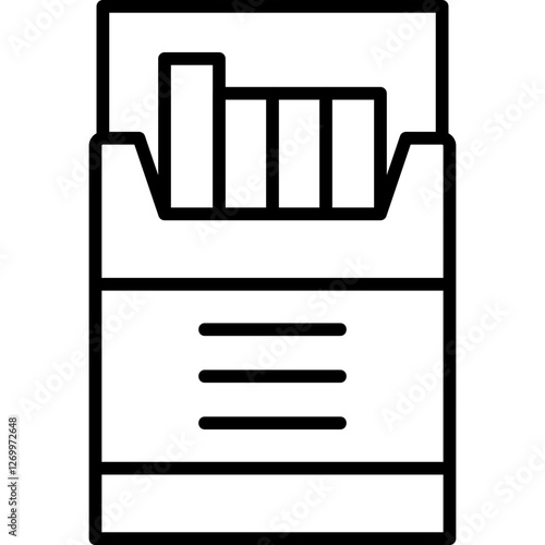 Cigarette Box Icon