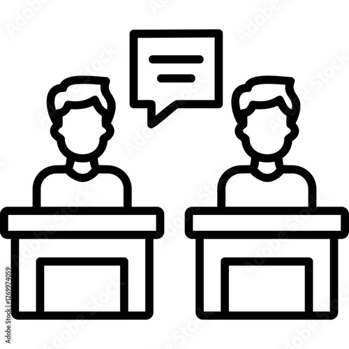Debate icon