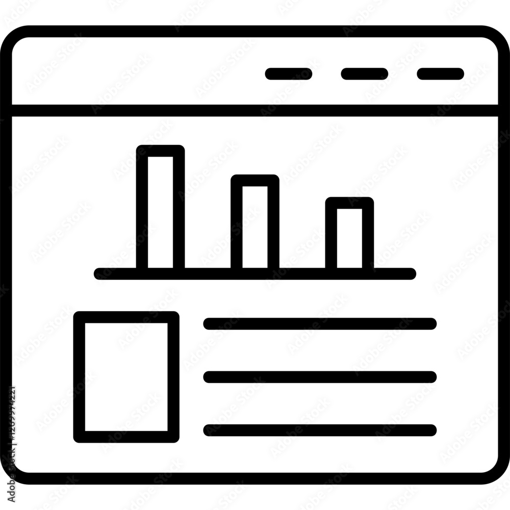 Statistics icon Statistics icon