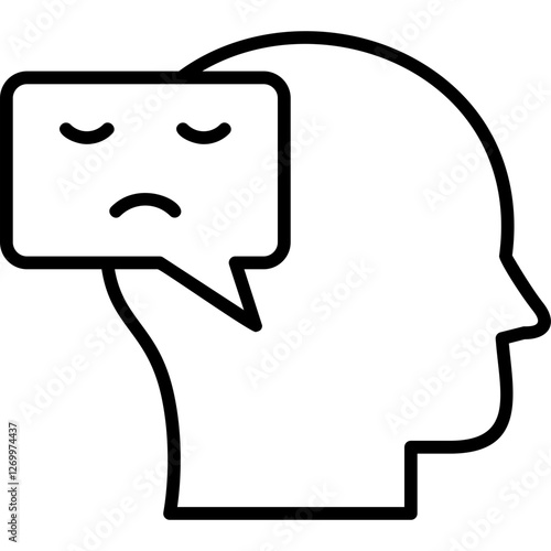 Negative Thinking icon