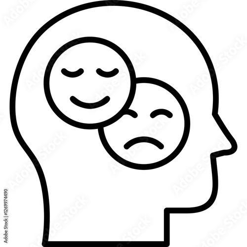 Bipolar icon