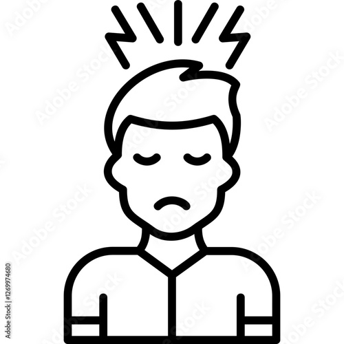 Stress icon
