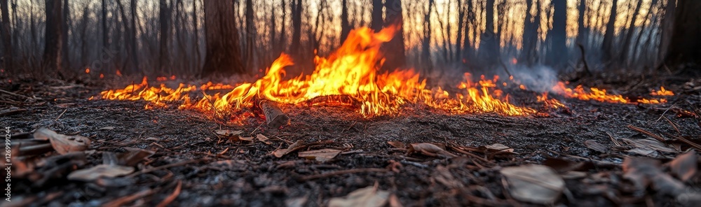 Forest fires occurring in the Congo Basin region of Central Africa Forest fires occurring in the Congo Basin region of Central Africa