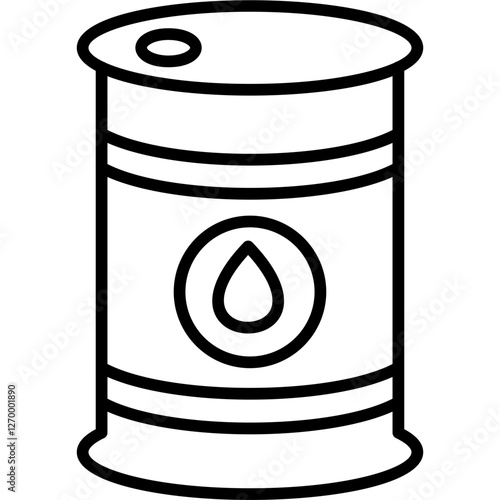 Oil Barrel Icon