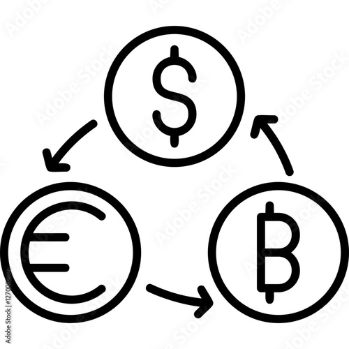 Currency Exchange Icon