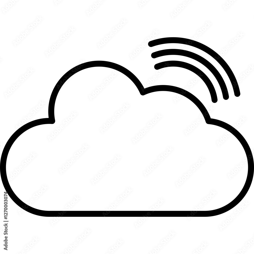 Rss Cloud Icon Rss Cloud Icon
