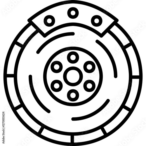 Disc Brake Icon