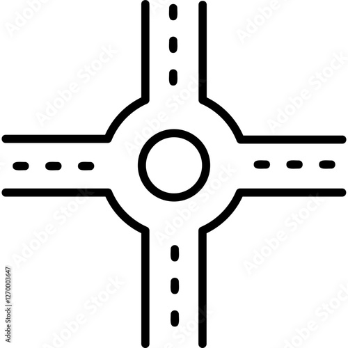 Crossroad Icon
