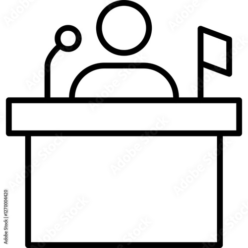 Politician Icon