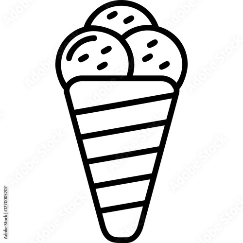 Ice Cream Cone Icon