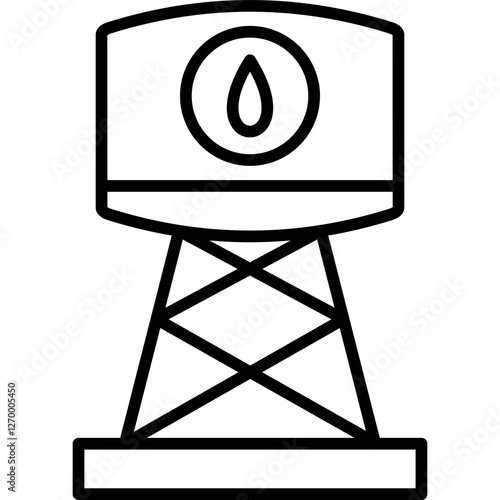 Water Tank Icon