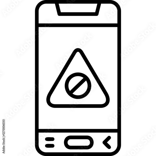 Phone Blocked Icon