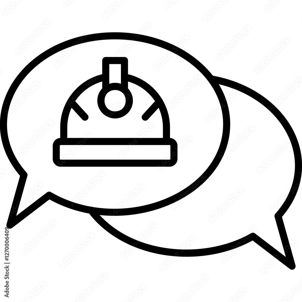 Obraz premium Chatting Icon