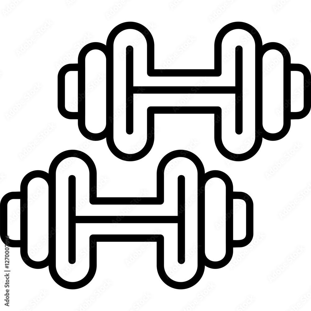 Dumbbell Icon Dumbbell Icon