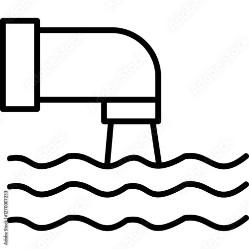 Waste Water Icon