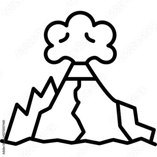 Volcano Icon